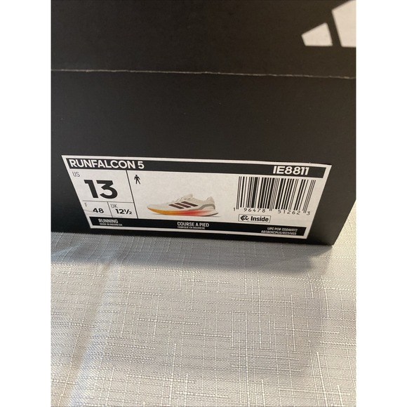 Adidas Men's Shoes Size 13 Run Falcon 5 Course A Pied IE8811 Running Gym - Picture 5 of 7
